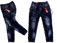 SPODNIE jeans w stylu vintage 009 SUPRISE 4/5Y