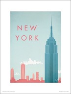 New York Chrysler Building - prémiový plagát
