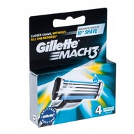 Gillette Mach 3 nożyk zapas do maszynki 4 sztuk