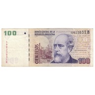 Banknot, Argentina, 100 Pesos, UNDATED (1992-1997)