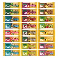 Baton zbożowy mix Bakalland Ba! 24 szt mix 12 smaków śniadaniowy owocowy