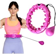 Hula Hop Hoop s výstupkami a záťažou 25-42 cm