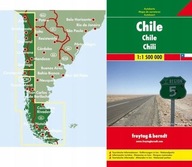 CHILE MAPA 1:1 150 000 FREYTAG & BERNDT