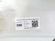 AUDI A7 S7 RS7 4G8 C7 10-18 cover side pillar A right MOON SILVER HF6