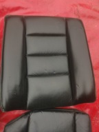 mercedes w124 coupe Sitz heck Leder hinten schwarze