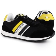 Buty sneakersy męskie USA Polo Sport Black