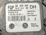 control unit of the engine Opel Astra H facelift 2007 55559394