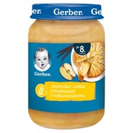 Gerber Szarlotka Jabłka z biszkoptem i wanilią po 8. miesiącu 190 g