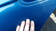 BMW E39 door TOPASBLAU left rear part TOURING