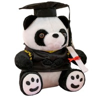 Kapelusz Panda Zabawka w kształcie zwierzątka Słodki miś Zabawka ukończenie szkoły