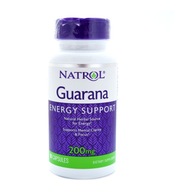 Natrol Guarana 90c 200mg PAULLINIA CUPANA KOFEINA