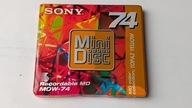 MiniDisc MD SONY TOPAZ YELLOW 74 Japan 1szt
