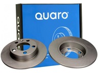 2× Quaro QD5279 Brzdový kotúč