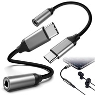 PRZEJŚCIÓWKA DO SŁUCHAWEK ADAPTER AUDIO AUX DAC USB-C DO MINI JACK 3,5 MM