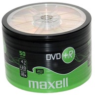 PŁYTY DVD+R 4,7 GB 16X MAXELL SP50 50 SZTUK