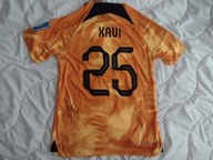Koszulka meczowa Holandia Xavi Simons World Cup Katar + autograf rarytas !!