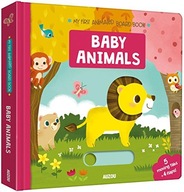 Baby Animals, My First Animated Board Book Auzou