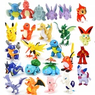 FIGÚRKY POKEMON GO SADA FIGÚROK 24ks POKEMONY mini figúrky veľká sada