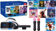 Sony PlayStation VR Mega Pack Vyhradený displej namontovaný na hlave 610 g Čierna, Biela + 5 iných produktov