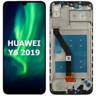 DISPLEJ LCD DISPLEJ PRE HUAWEI Y6 2019 RÁMČEK ČIERNY | ORIGINÁL