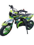 Mini cross 49cc motor dla dzieci SPALINOWY zielony motorek pojazd motocykl