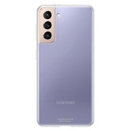 Zadný Kryt PREMIUM SILICONE CASE pre Samsung Galaxy S21 PLUS Sam002156 bezfarebný