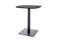 Stół stolik barowy kwadratowy czarny 60x60cm do kuchni restauracji BT-001