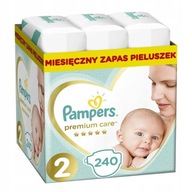 PAMPERS Pieluchy PREMIUM CARE 2 Mini 240 sztuk!