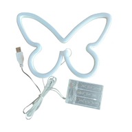 Butterfly Neon Lamp Sign Lampka nocna LED Neon
