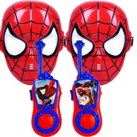 SADA NA PREZLEČENIE Maska SPIDERMAN 2KS WALKIE TALKIE