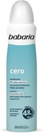Babaria Cero deodorant pre ženy 0% soli s probiotikom citlivá pleť