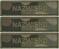 Name Patch Priezvisko WZ2010 US-22 Nášivka x 3 ks