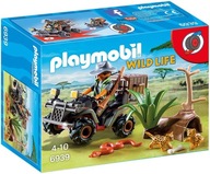 Playmobil Wild Life Kłusownik z quadem 6939