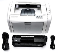 HP LJ 1018, (50-100K), pełen toner 100%, kable