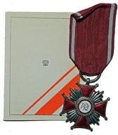 Srebrny Krzyż Zasługi PRL z nadaniem 1985