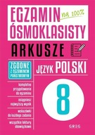 Egzamin ósmoklasisty j polski GREG Arkusze