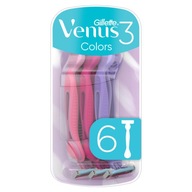 GILLETTE VENUS MASZYNKI DO GOLENIA 3 OSTRZA 6szt