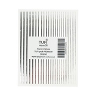 Pružné 3D pásky na manikúru TUFI profi PREMIUM striebro (0104206)