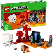 LEGO Minecraft 21255 Wpadł w zasadzkę w portalu Nether Maincraft Neter