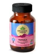 Triphala układ pokarmowy Organic India 60 kapsułek