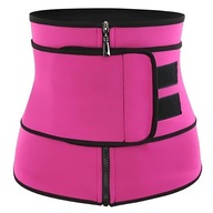 ПОЯС ДЛЯ СХУДНЕННЯ ФІТНЕС, КОРСЕТ ФОРМУЮЧИЙ ТАЛІЮ, РОЖЕВИЙ