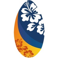 Skimboarding Deska Do Pływania Surfowania Hawai