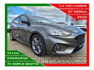 FORD FOCUS ST-LINE 2020 2,0TDCI/150KM DUŻA NAVI KLIMA KAMERA SAM PARKUJE