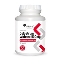 Aliness - Hovädzie kolostrum 40% - Kolostrum 500 mg - 100 kapsúl