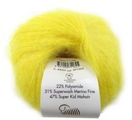 SUPER KID MOHAIR 31 ŻÓŁTY Gazzal 25g 237m 15399