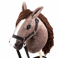 Koń na patyku Skippi Hobby Horse brązowy