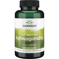 SWANSON ASHWAGANDHA ŻEŃ-SZEŃ INDYJSKI 450mg 100k