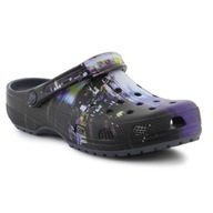 Czarne Syntetyk Buty Sandały, klapki Crocs r.45