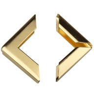 Fém sarokelem PS30 albumokhoz arany 1 db