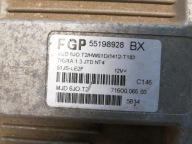 control unit computer of the engine OPEL TIGRA B 55198928
